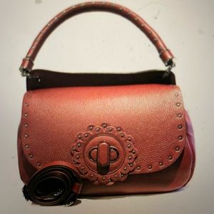 Luxury Plinio Visona Italia Cremisi Bag.